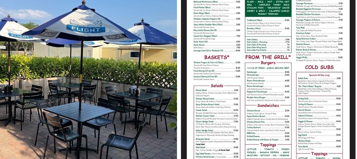 Nick's Family Restaurant Menu