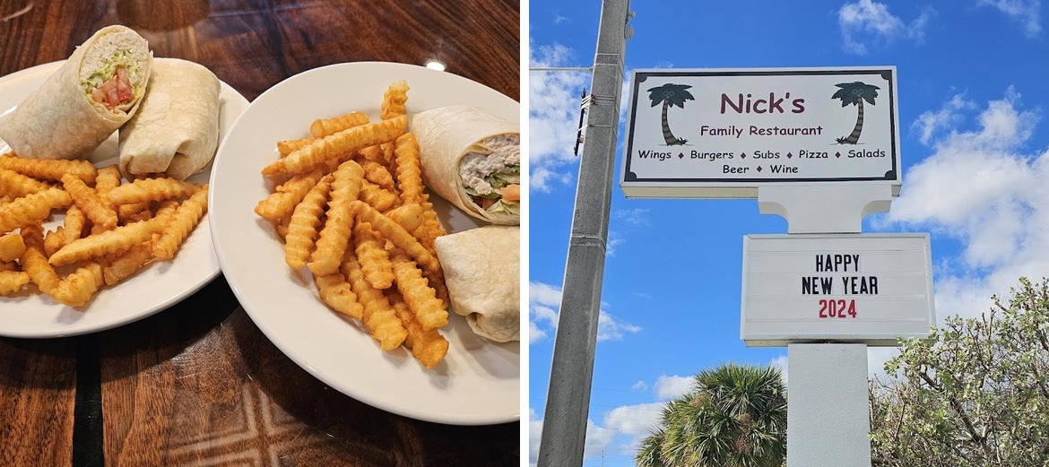 Nick's Family Restaurant Menu